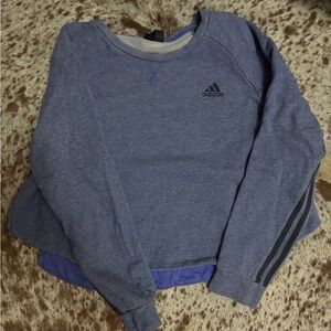 Adidas cropped long sleeve